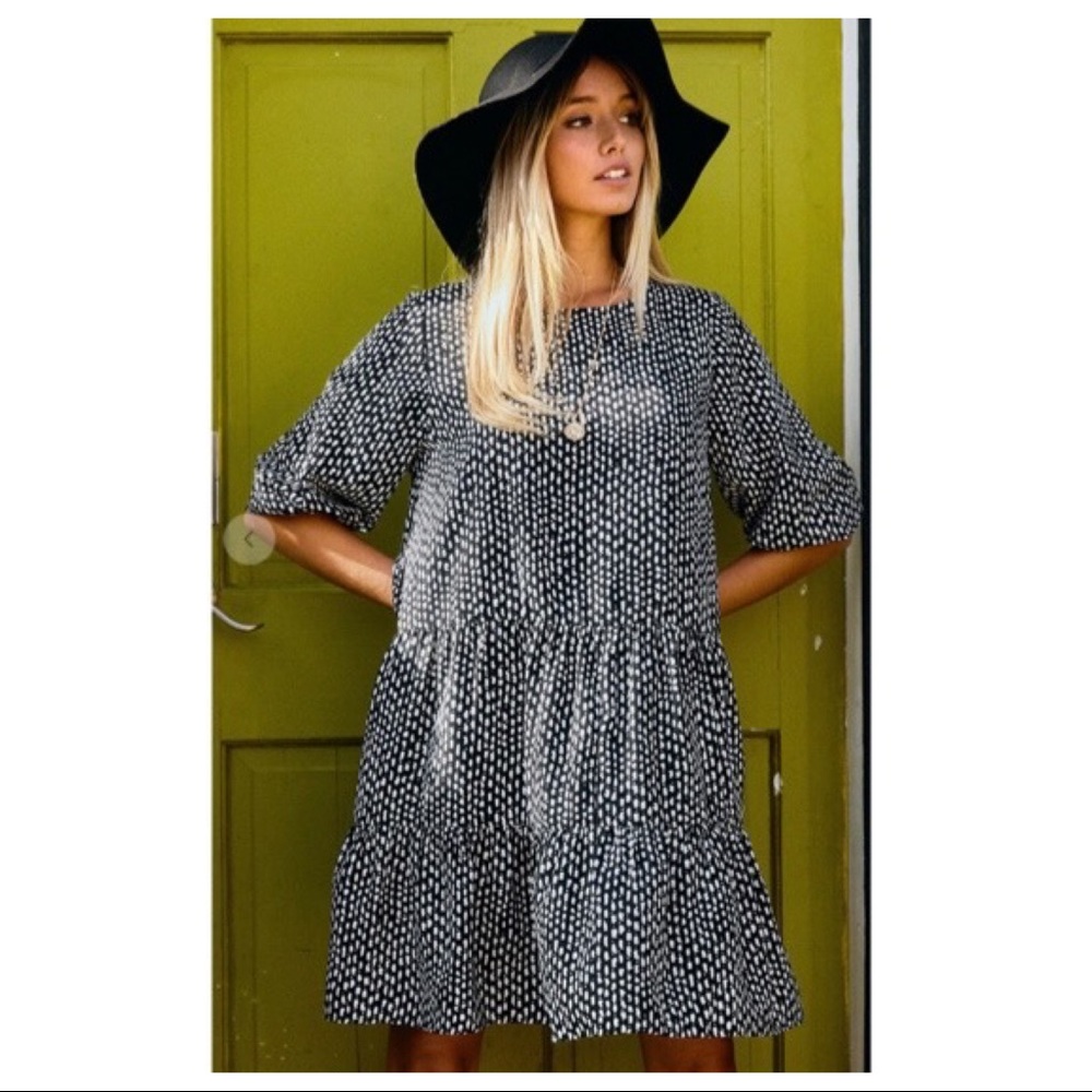 ✨LAST ONE✨Fabulous boho chic tiered dress - Picture 3 of 5